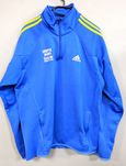 Adidas bluza treningowa sportowa niebieska rozm. L