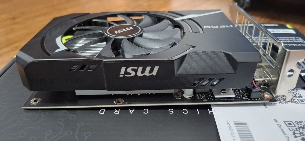 Karta graficzna MSI AERO GTX 1650 4GB