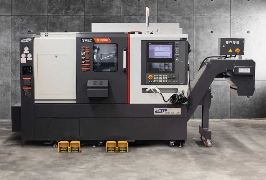 Tokarka CNC SMEC model SL 2000M,  C-axis,  JAK NOWA !!   2023r.