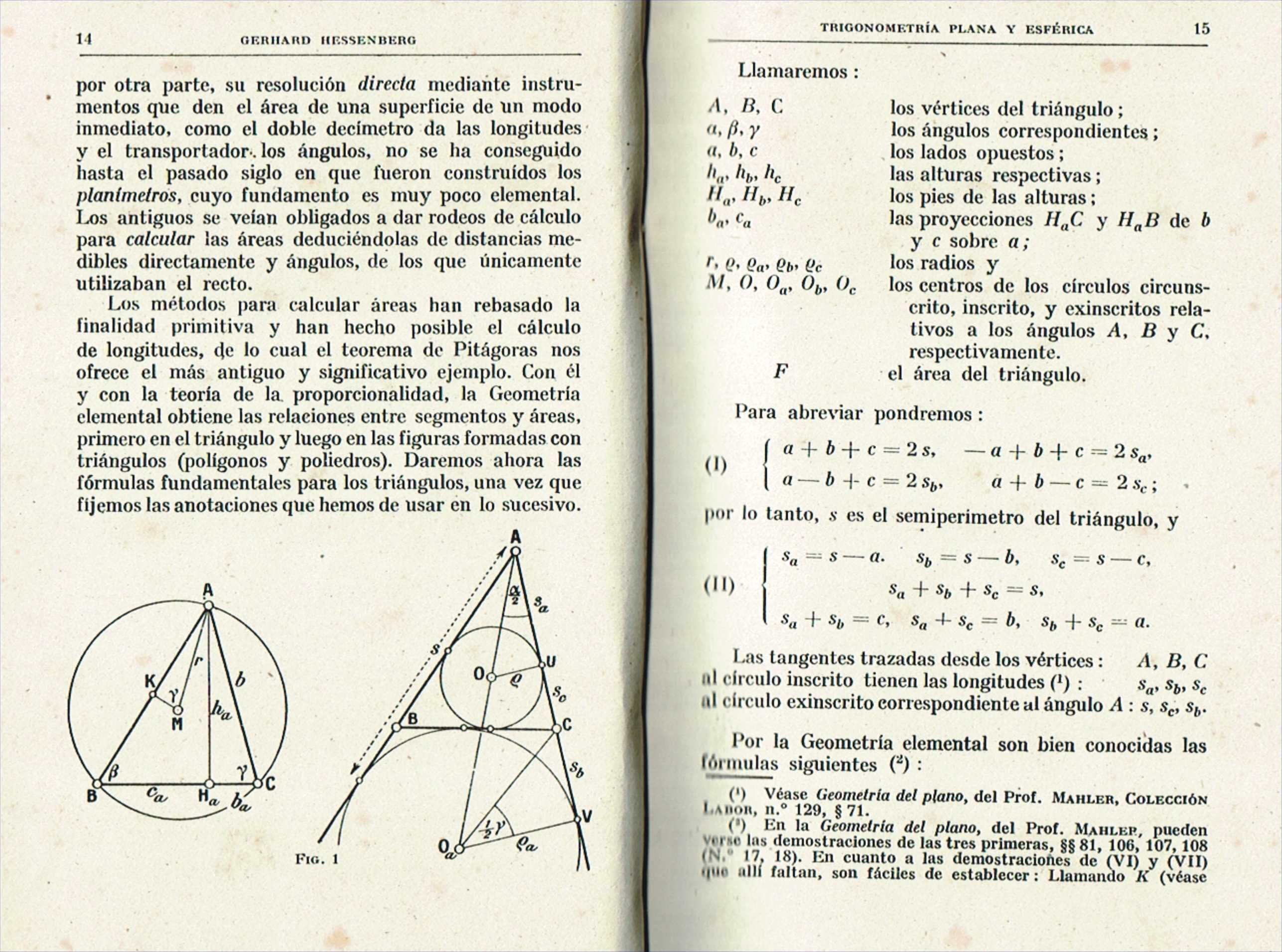 Trigonometria Plana Y Esferica