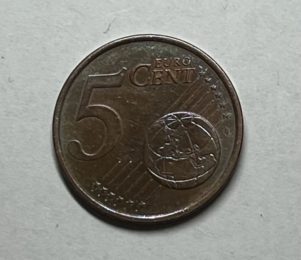 5 EURO CENT rok 2000