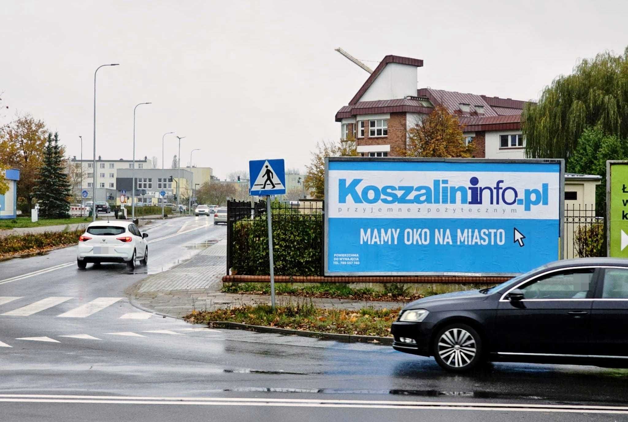 Tablice reklamowe, bilbordy, reklamy wielkopowierzchniowe Koszalin