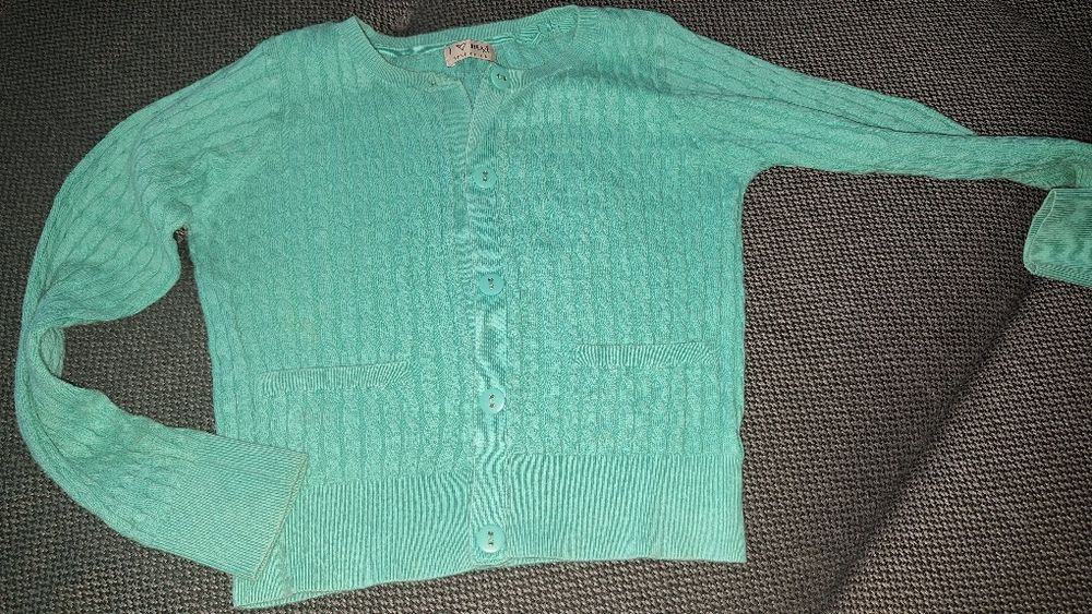 Sweterek morski dla dziewczynki Next 122/128