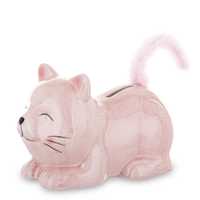 Skarbonka otwierana kot różowy kotek dla dziecka