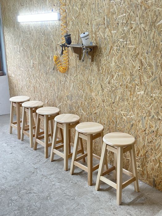 Барный стул из бука, табурет барний 1250грн прямо від виробника