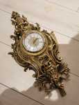 Zegar art brass..