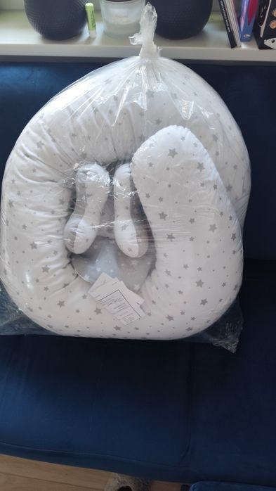 Poduszka ciazowa typu C kokon niemowlęcy