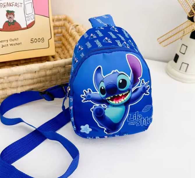 Disney  Stitch dziecięca torba na klatkę piersiową na ramię saszetka