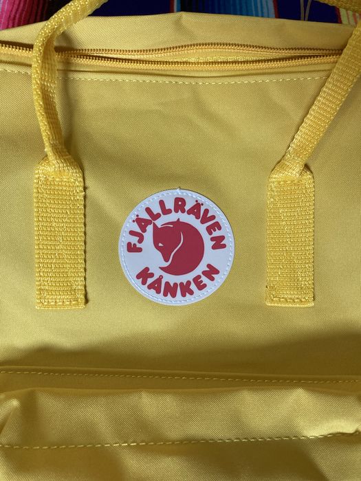 *NOVA* Mochila Fjallraven Amarela