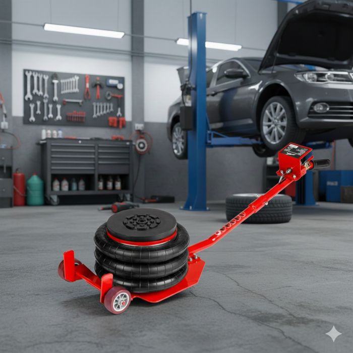 Podnośnik pneumatyczny 3,5t bałwanek