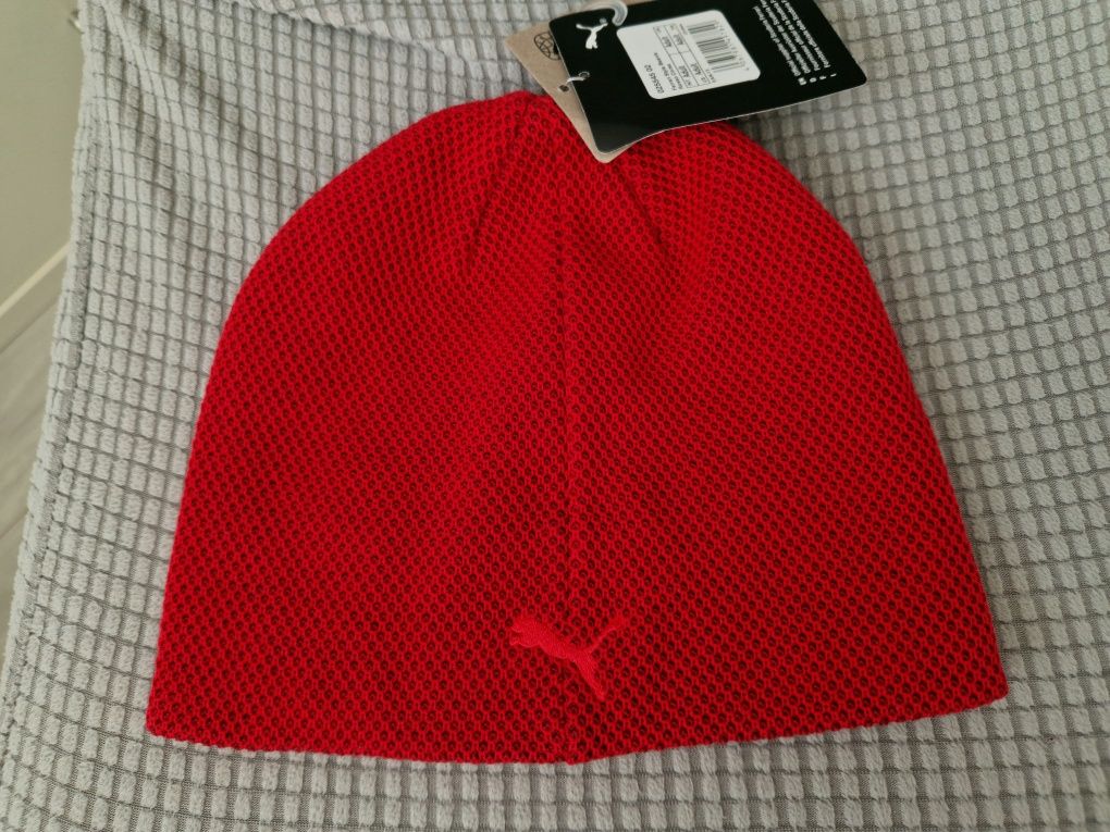 czapka zimowa Scuderia Ferrari, Puma, F1, Formula 1, Rosso Corsa
