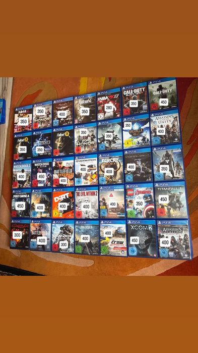 Диски на ps4,ps5