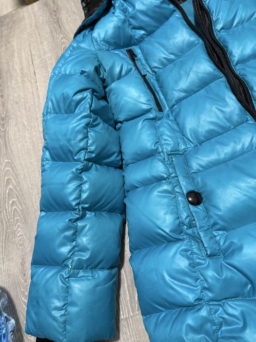 kurtka puchowa wykonana z puchu Snowiage Moncler