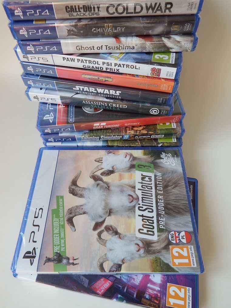 KUTNO GRY PS4 PS5 Jedi Ocalały GOAT3 GOD OF WAR Call Of Duty PS5