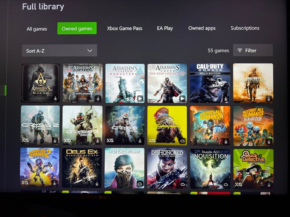 XBOX SERIES X 1TB з іграми