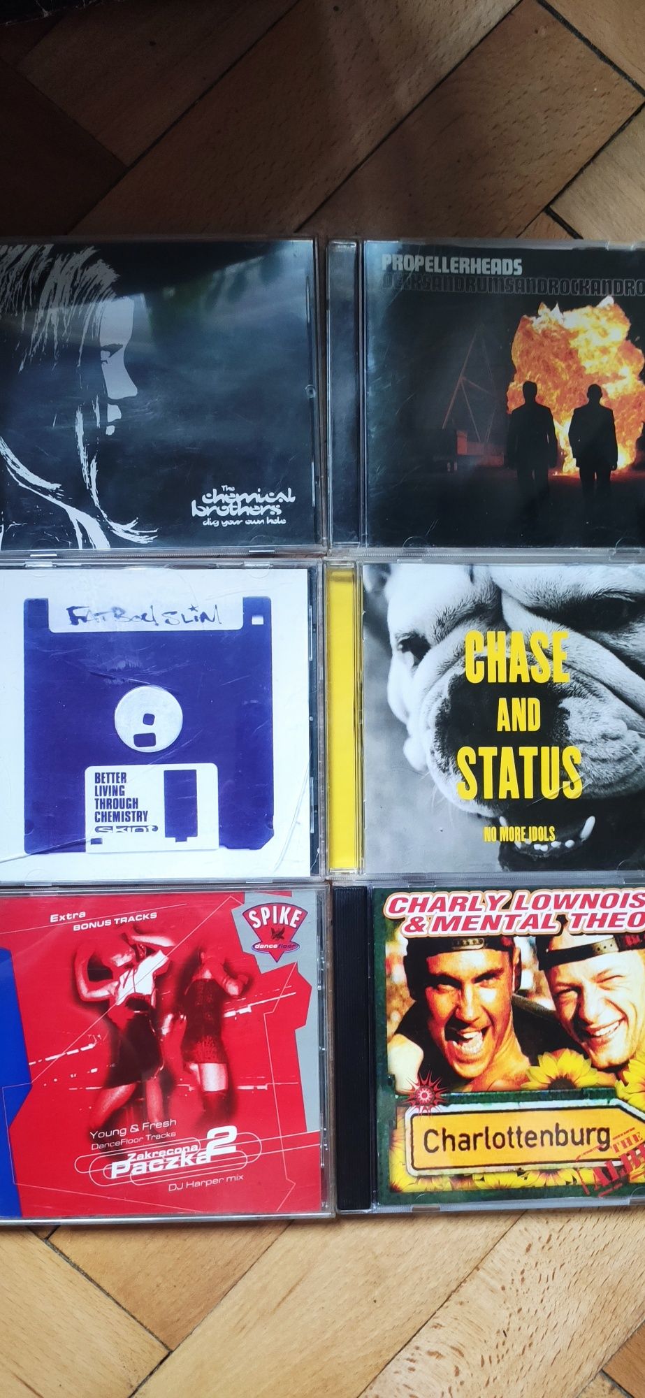 Płyty CD - Chase & Status, Chemical Brothers, Fatboy Slim