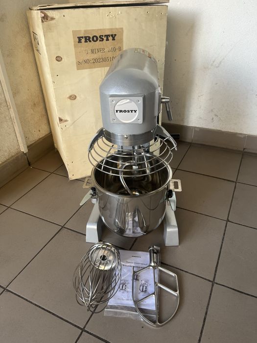 Тістоміс-Міксер Планетарний Frosty Італія Обʼєм-10 Літрів Новий!