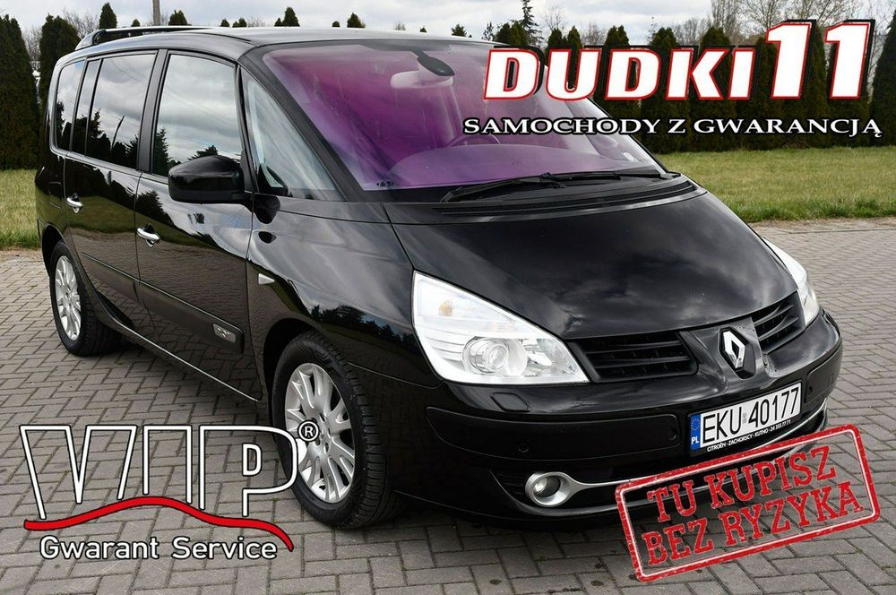 Renault Espace 2,0Turbo DUDKI11 Automat.Navi.Xenony.Pół-Skóry.Klimatr. 2 str.kredyt