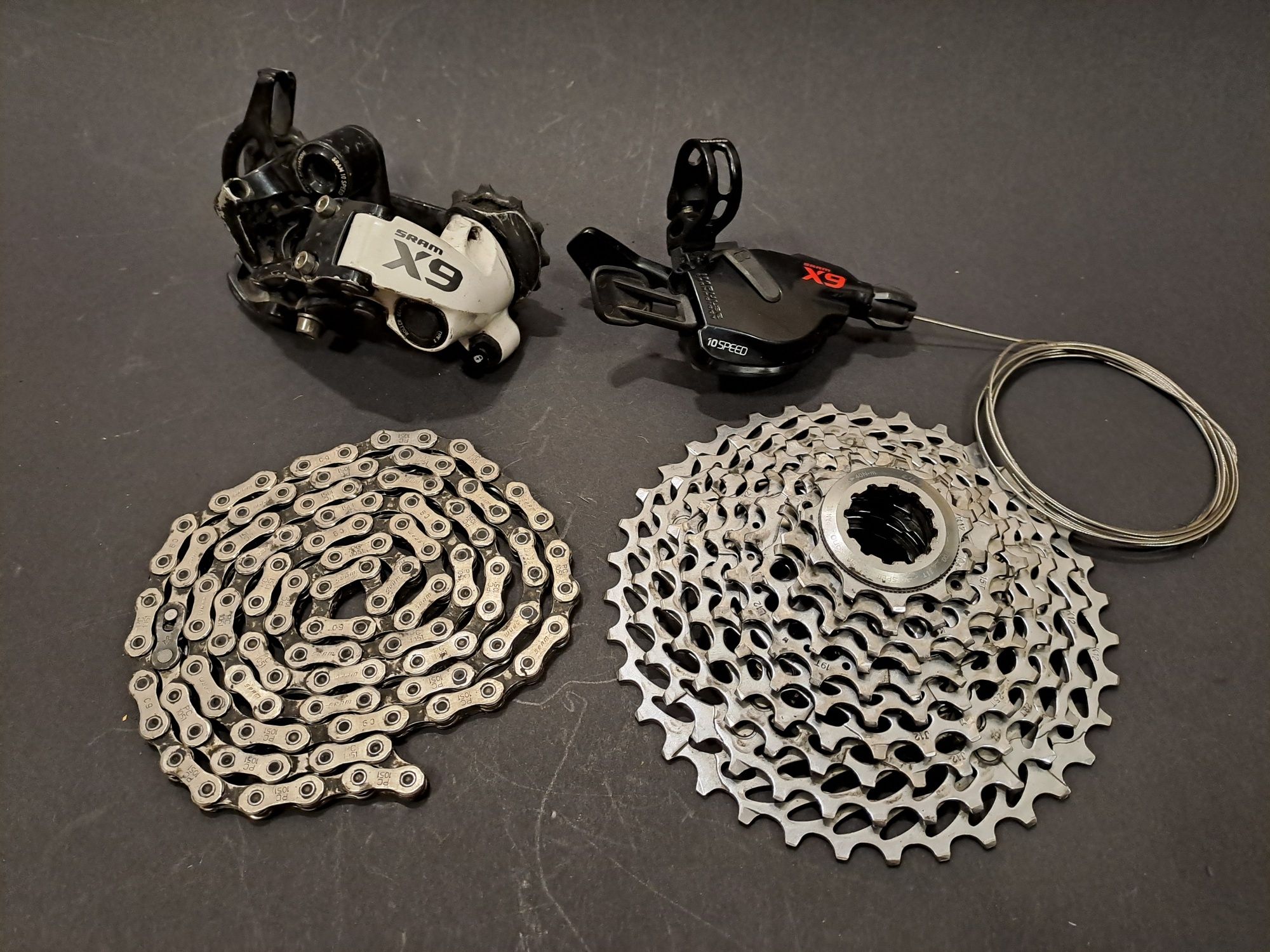 Zestaw napęd Sram X9 10s shimano