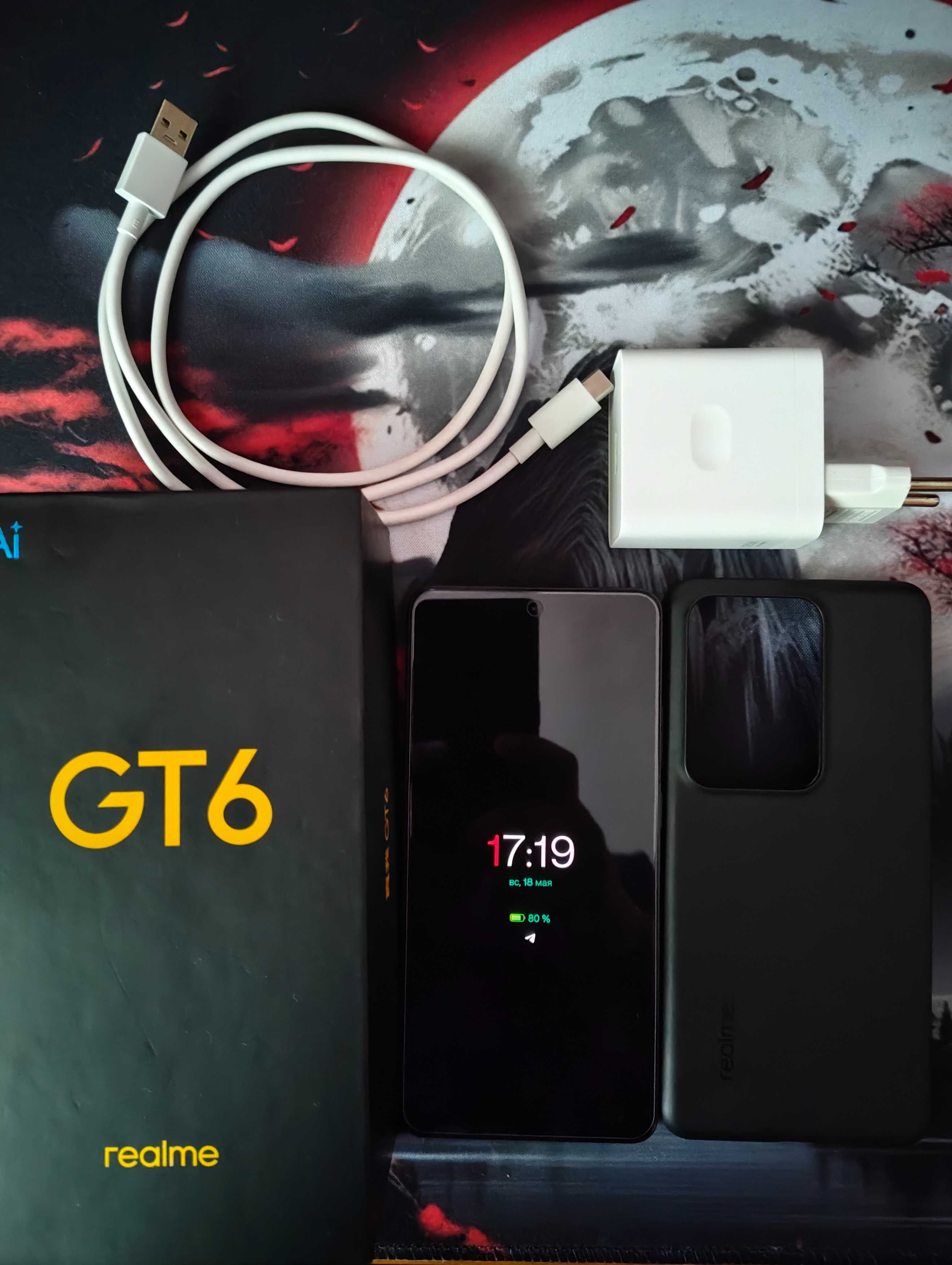 Продам Realme GT 6 CN 12/256GB Black розблокований для нашої країни