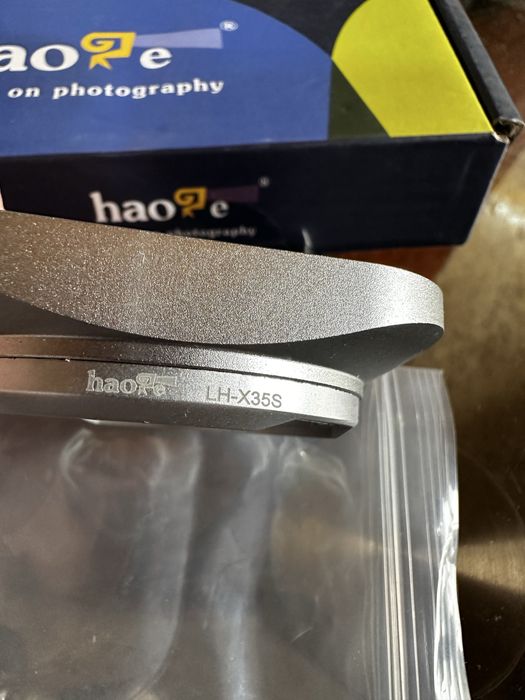 Бленда об'єктива Haoge LH-X35S для Fujifilm Fujinon  XF 35mm