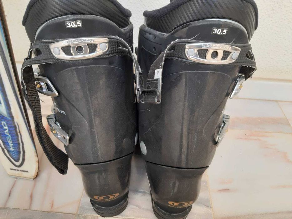 Skis (Head) e Botas (Salomon)