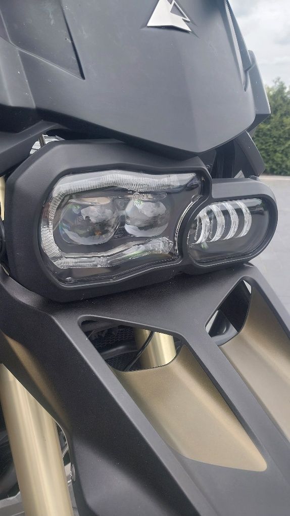 Lampa led bmw f800 gs ledowa f700 f650 homologacja e9
