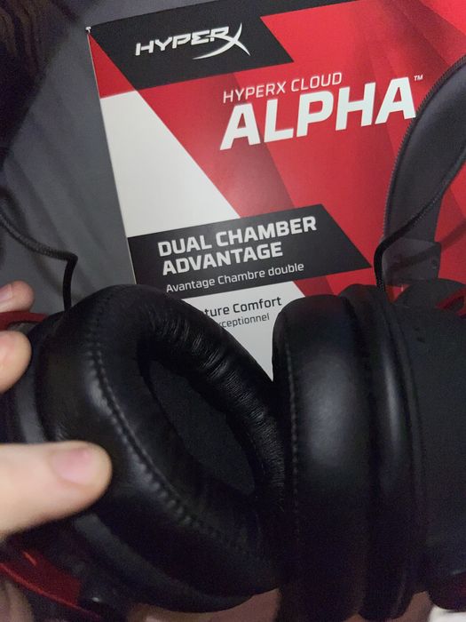 Hyperx Cloud Alpha чек/коробка