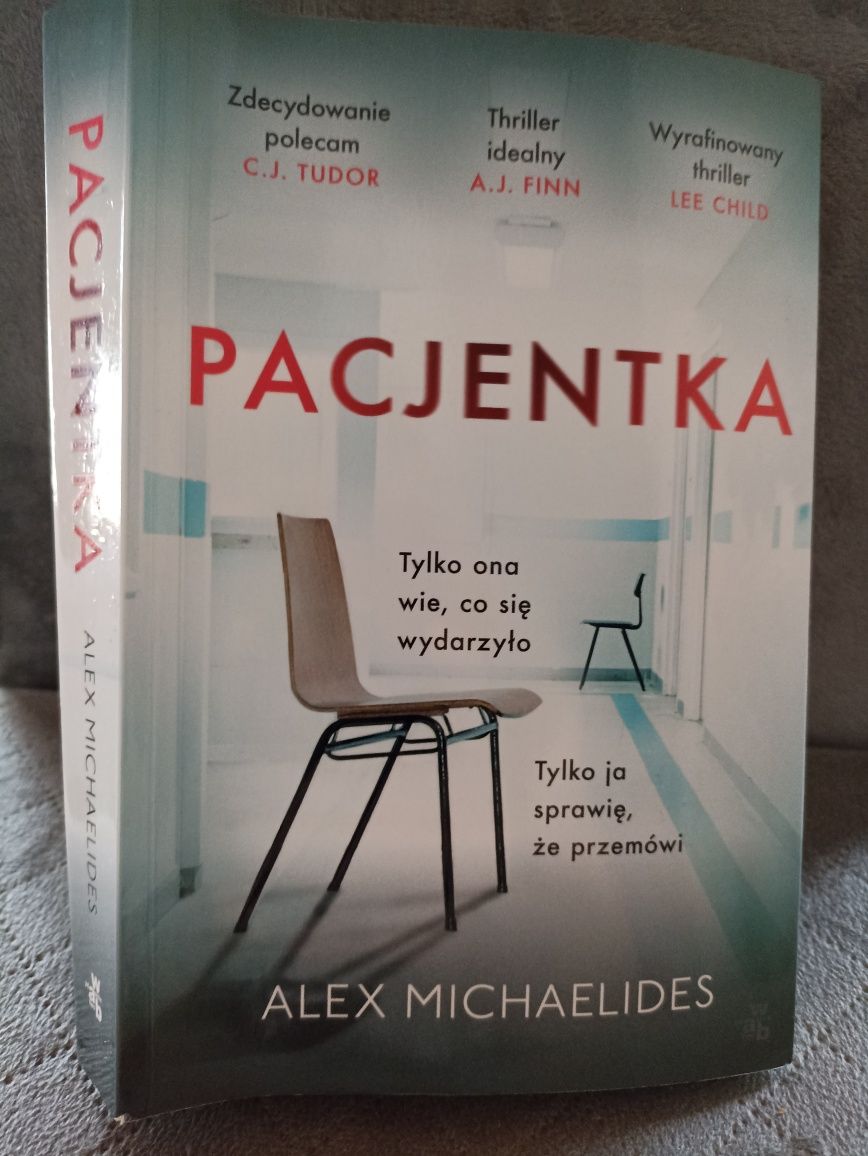 PACJENTKA Książka Alex Michaelides