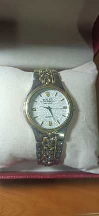 Relógio Rolex dourado & prateado