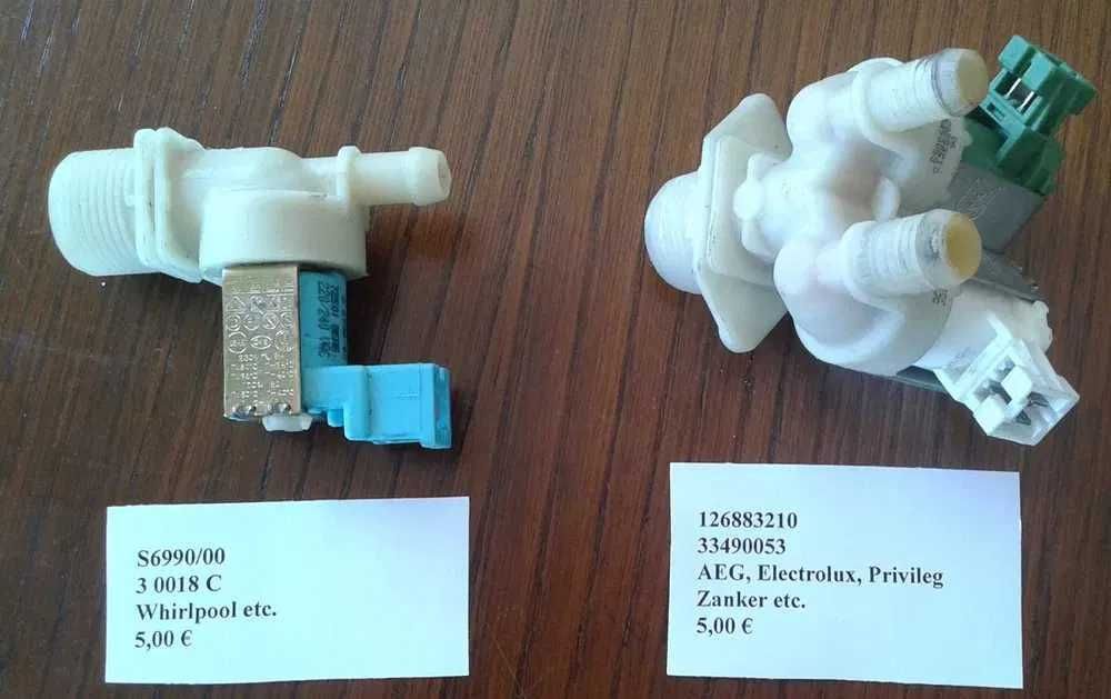 Electro Valvulas para máquinas de lavar