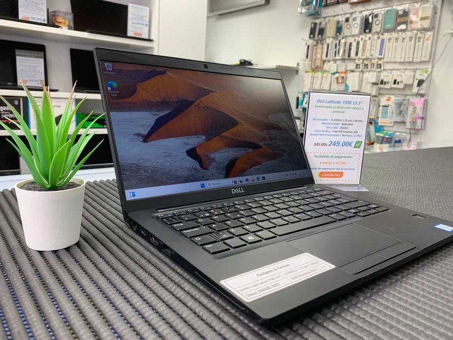Dell Latitude 7390 | 8GB RAM | 256GB SSD | Loja Física | Black Friday