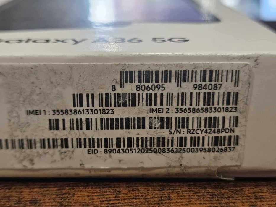 Smartfon SAMSUNG Galaxy A36 5G 6/128GB 6.7" 120Hz Czarny SM-A366