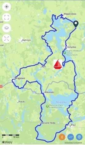 Domek drewniany z tarasem 4-6 osób blisko jeziora