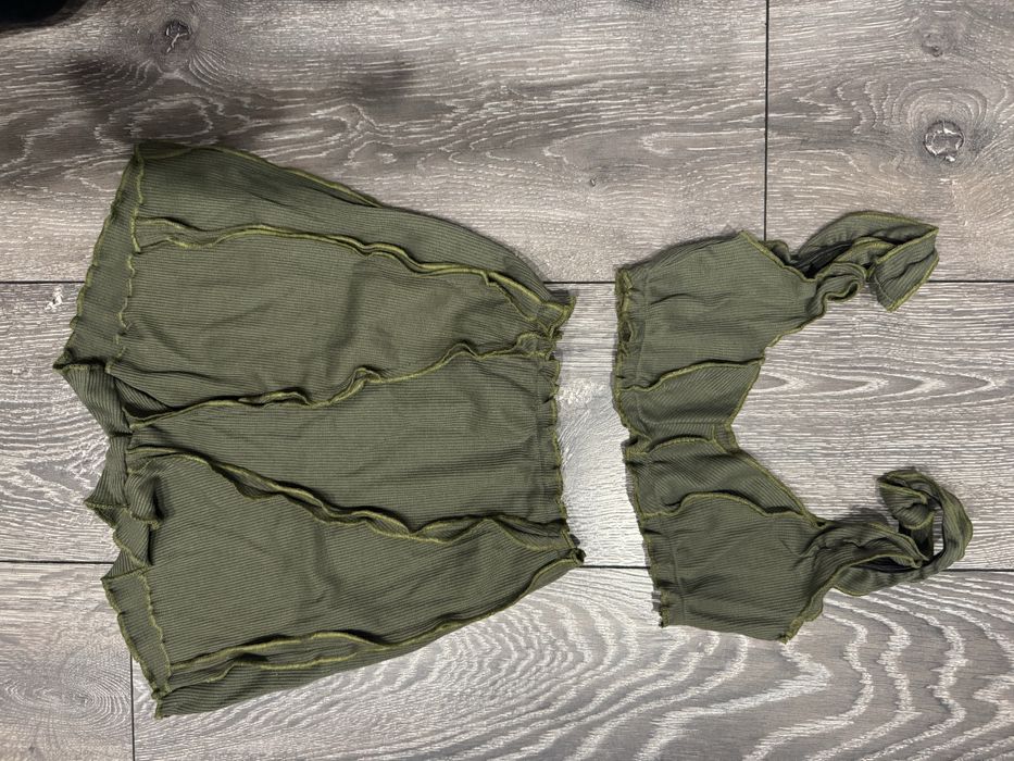 Комплект в рубчик із швами, украінський бренд SMTH. Новий