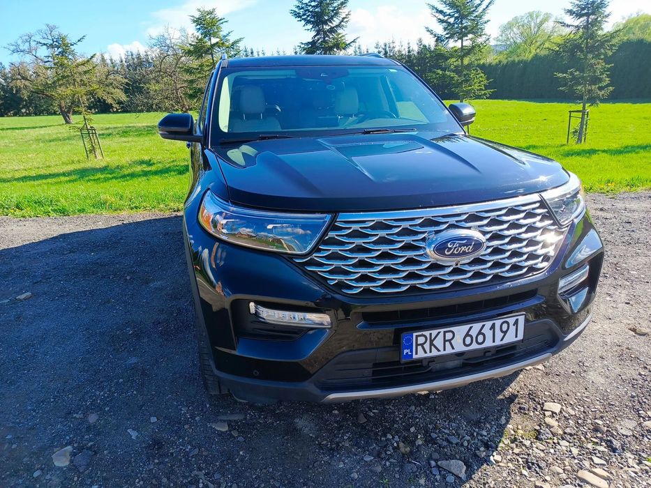 Ford Explorer 6 osobowy, bogate wyposażenie, Platinum ST 3.0 benzyna