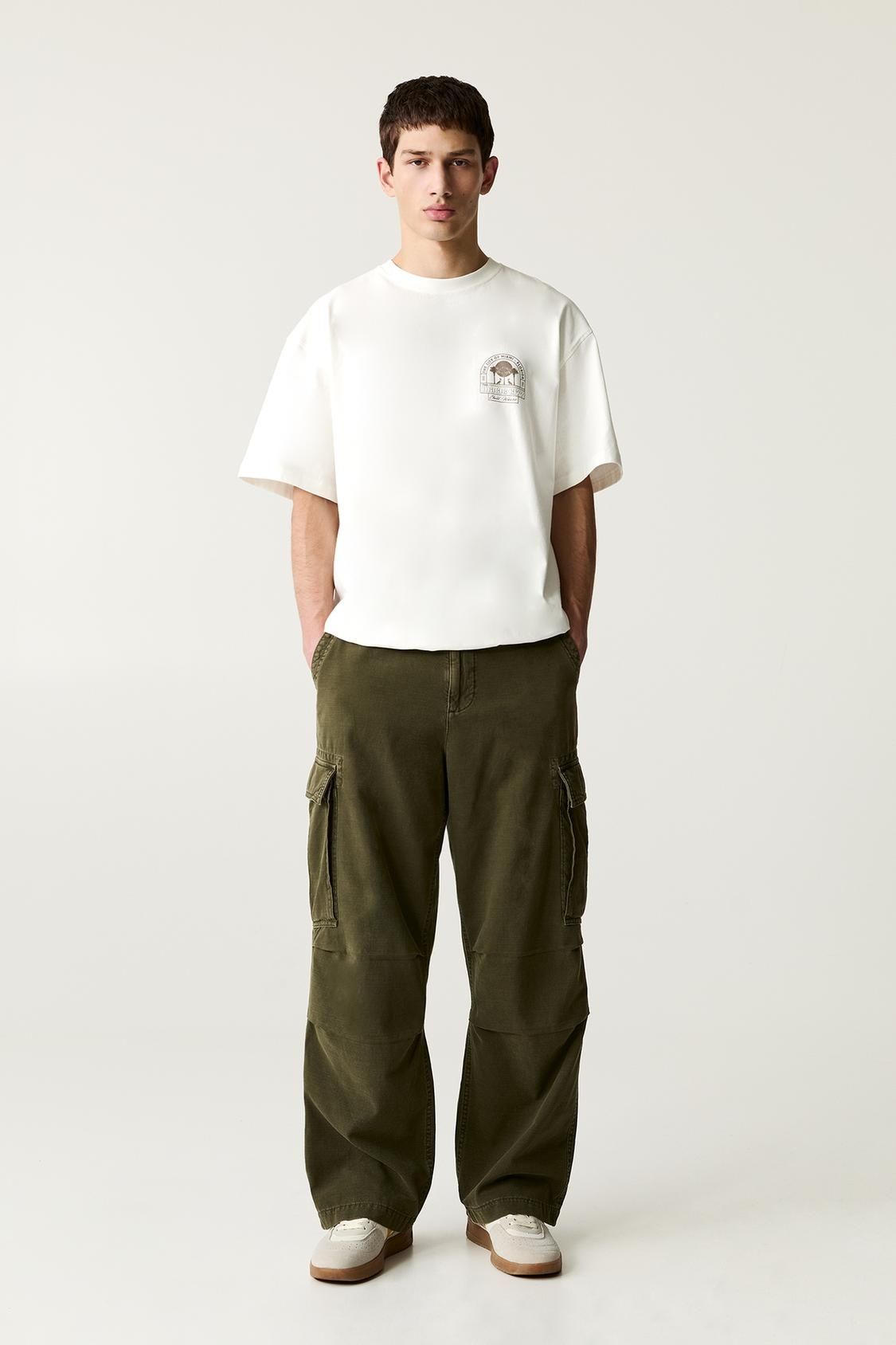 Штани карго Pull and Bear розмір 42