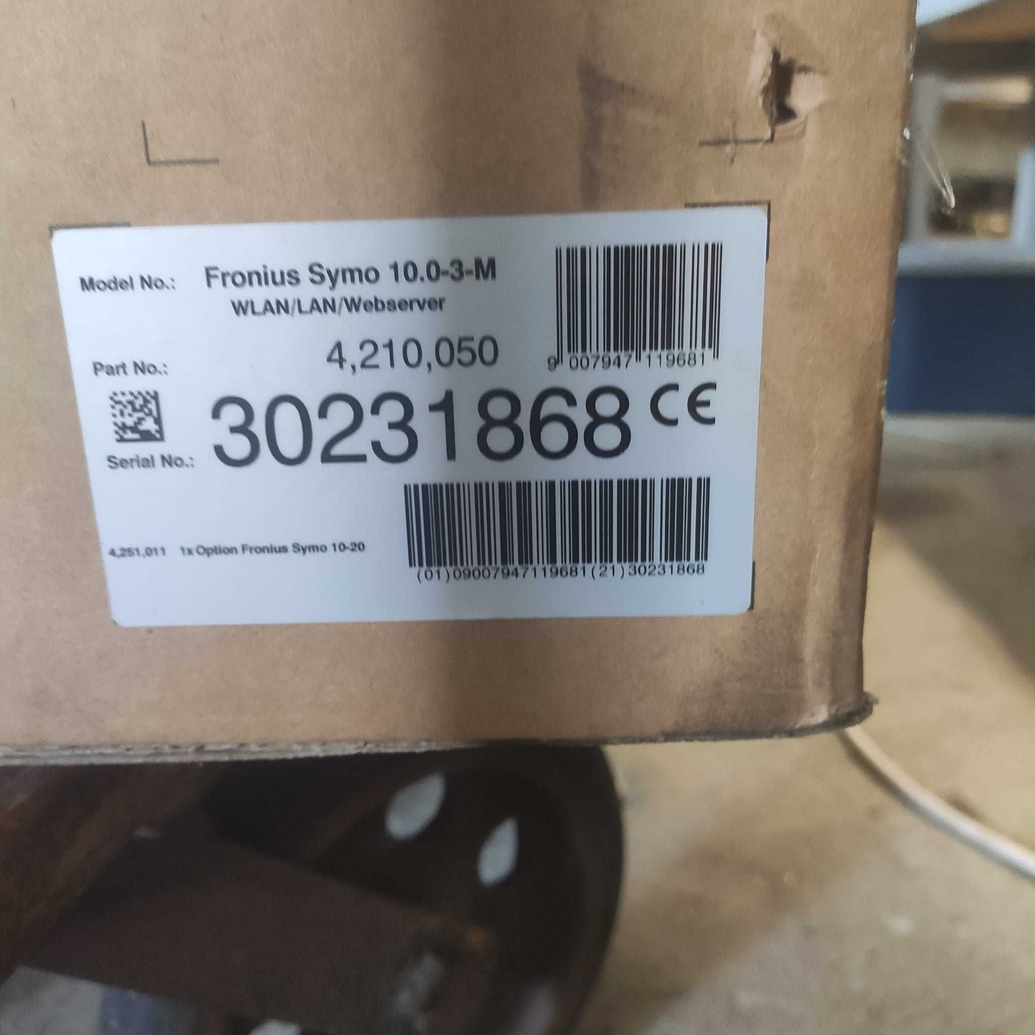 Fronius symo 10.0 - 3m WLAN inwerter