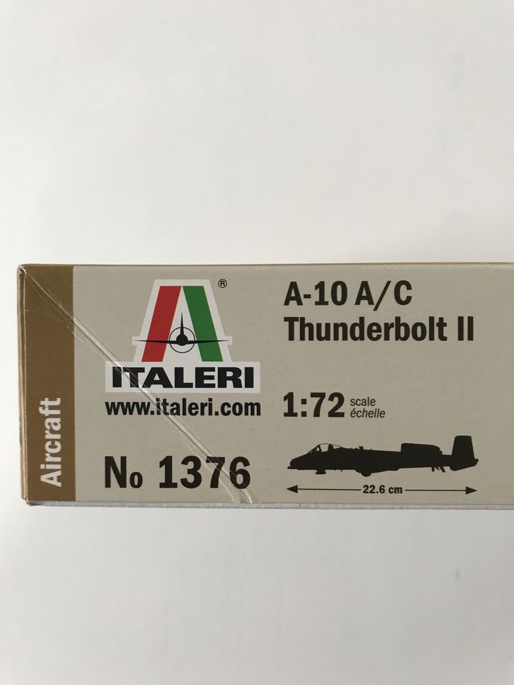 Samolot A-10 A/C Thunderbolt ll model Italeri 1376