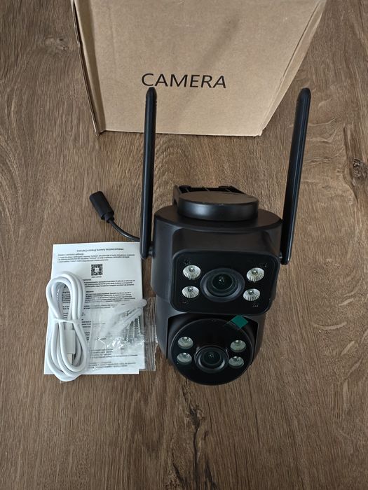Kamera WIFI Obrotowa 6MP Dwa Obiektywy IP65