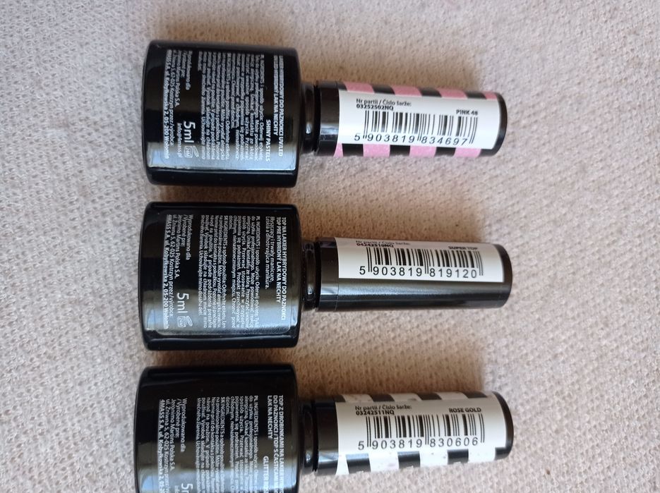 Dwa lakiery hybrydowe + super top