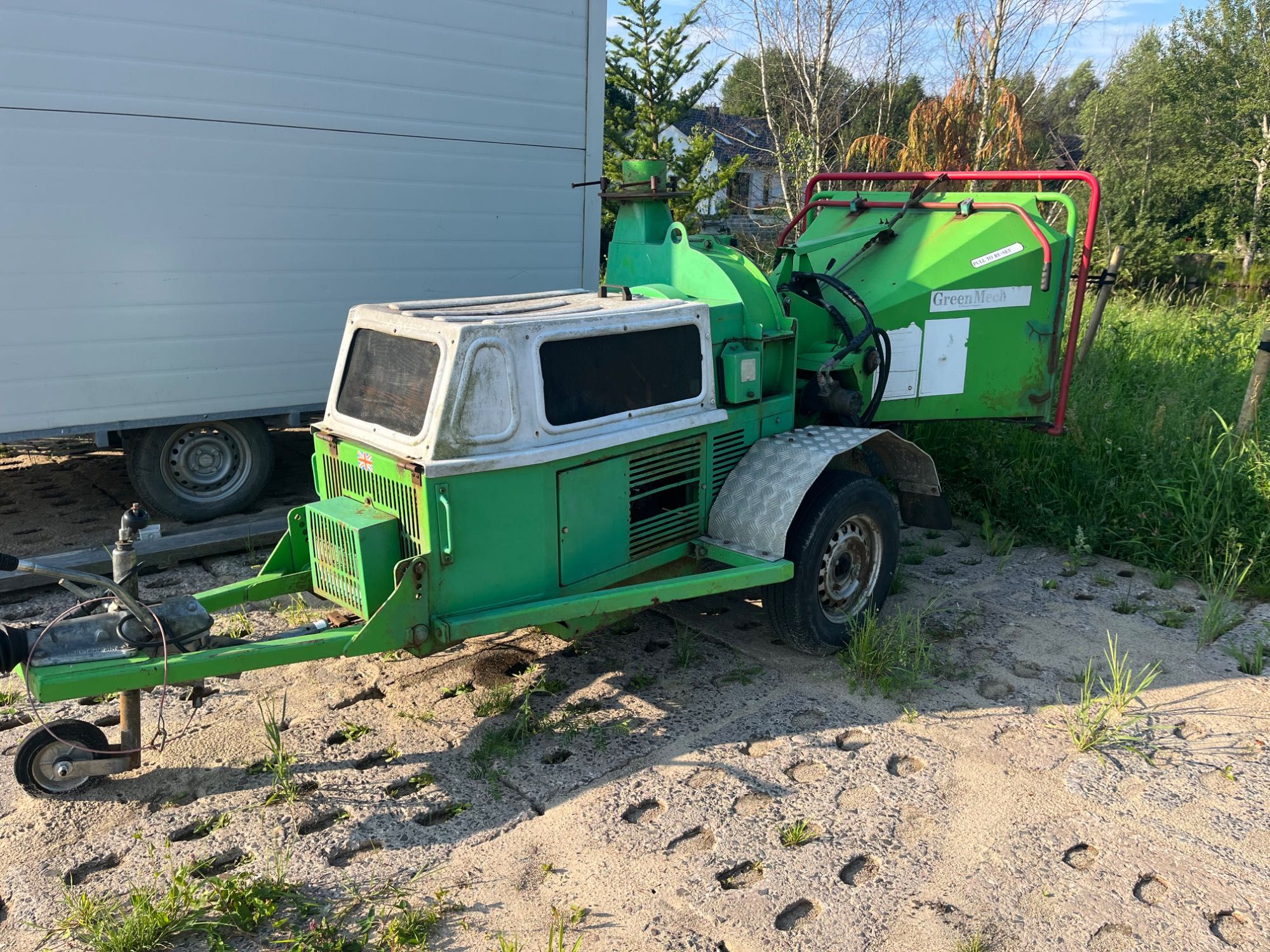 Rębak do galezi green mech
