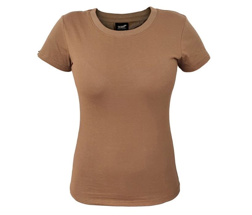 koszulka damska coyote tan 170g/m2 texar xxl