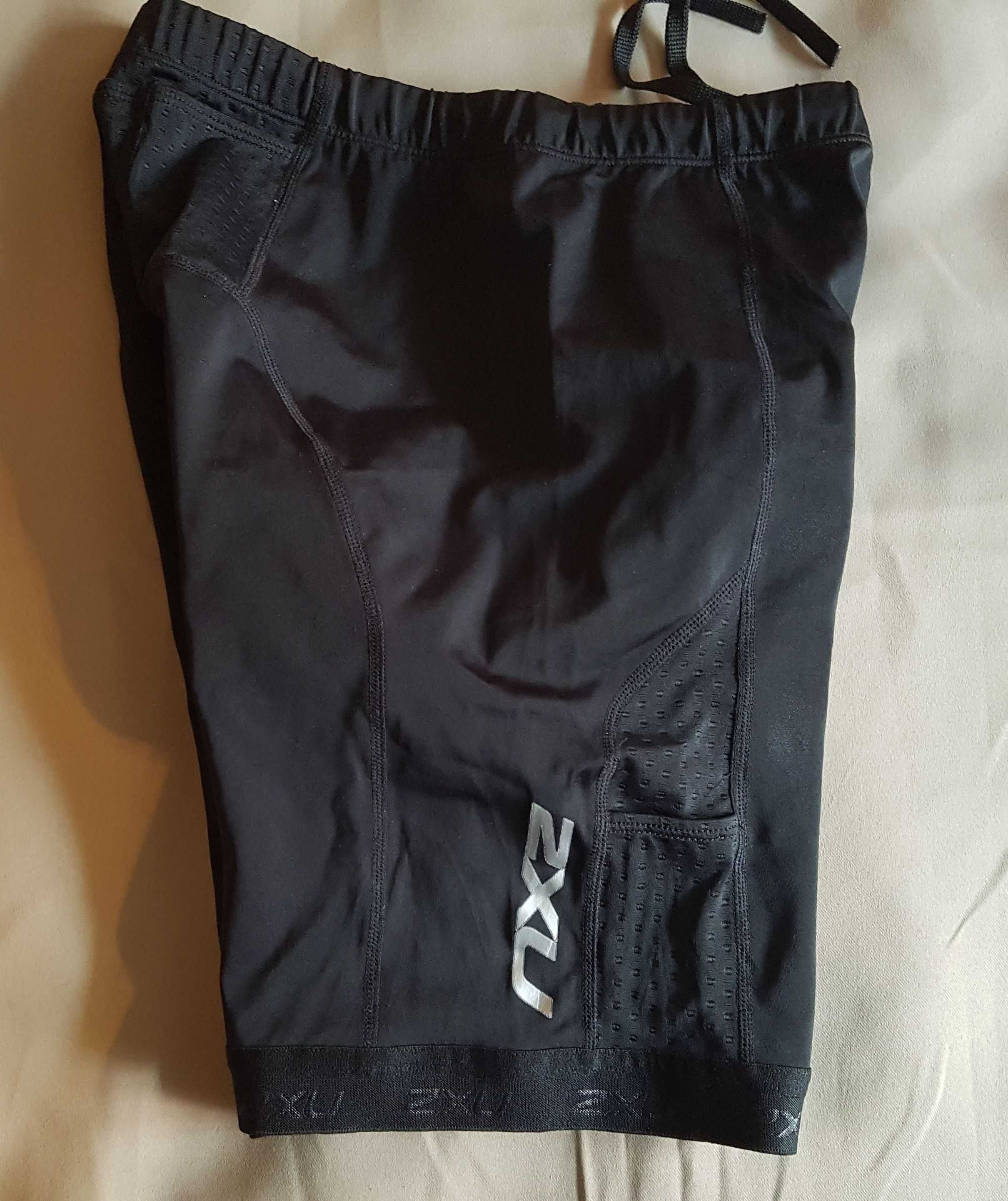 2XU treningowe krótkie spodenki szorty damskie/męskie M bdb+