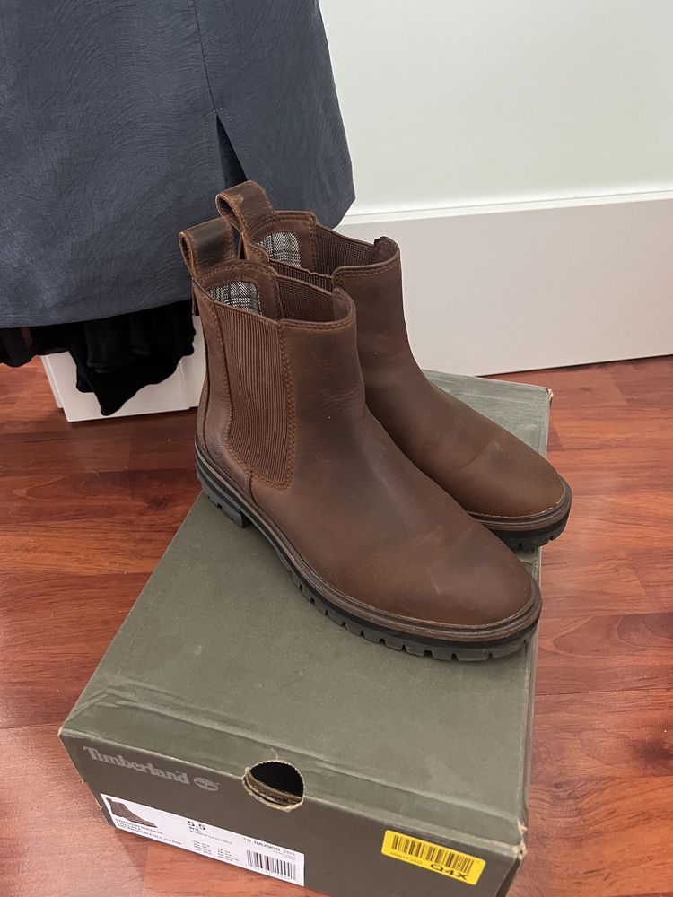 Sztyblety Timberland London Square Chelsea MD Brown Full Grain rozmiar