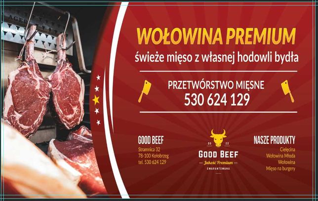 Wołowina premium własna hodowla wysyłka