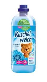 Kuschelweich niebieski Sommerwind 38 prań 1L