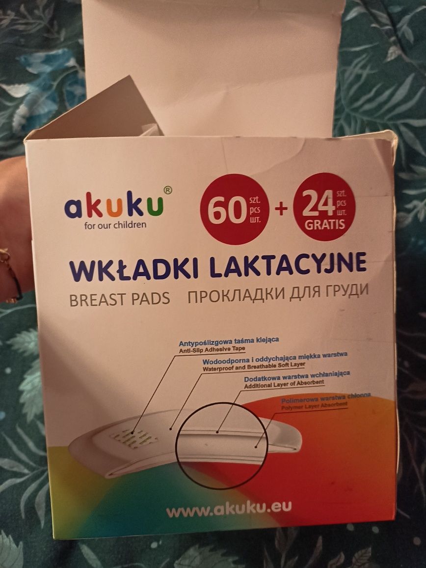 Wkładki laktacyjne