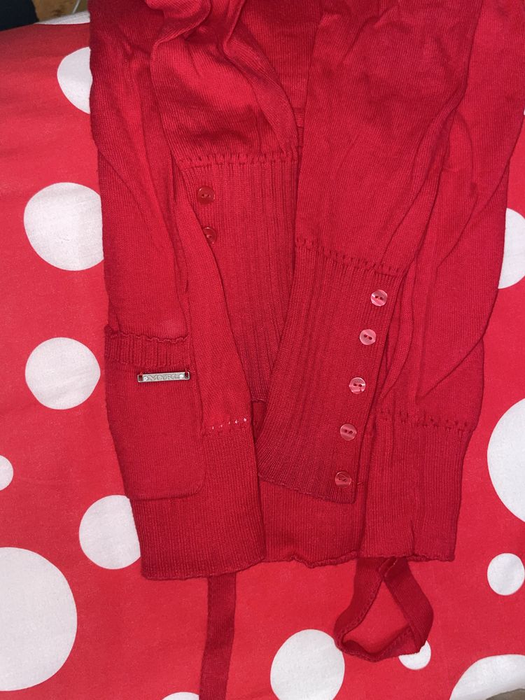 Casaco mayoral vermelho