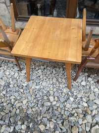 Stol drewniany 70x70